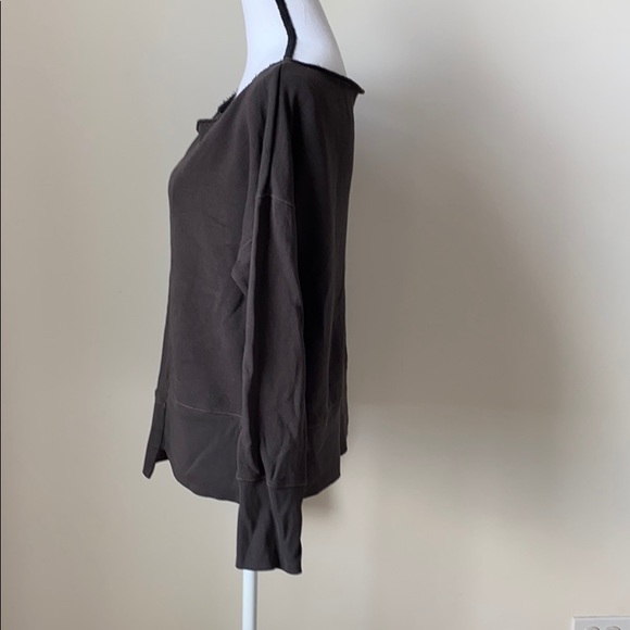 All Saints Women’s Asymmetrical Sweatshirt - Picture 3 of 7